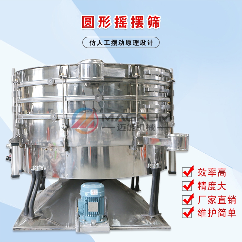 負(fù)極材料圓形搖擺篩